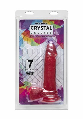 Realistische Lul met Ballen - 18 cm
