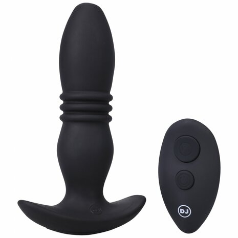 Rise - Siliconen Anaal Plug met Afstandsbediening