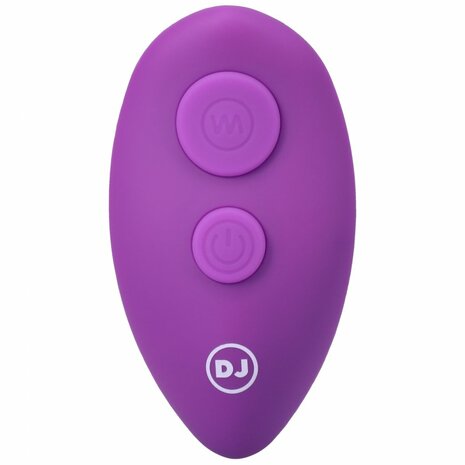 Beaded Vibe - Siliconen Anaal Plug met Afstandsbediening