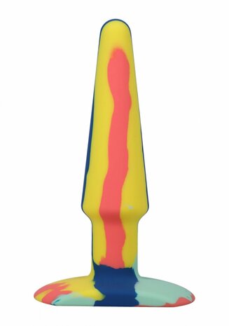 Groovy - Silicone Anal Plug - 5'' / 12 Cm - Sunrise