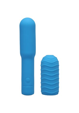 Elite - Mini Vibrator met Verwisselbaar Opzetstuk - 10 cm