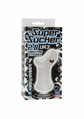 The Super Sucker 2.0 - ULTRASKYN Vibrerende Mond Masturbator