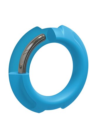 Flexisteel - Silicone Inner Metal Core - 43 mm - Blue