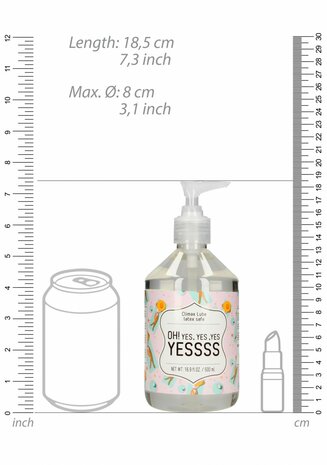 Climax Glijmiddel op Waterbasis - OH Yes, Yes, Yes, YESSSS - 500 ml