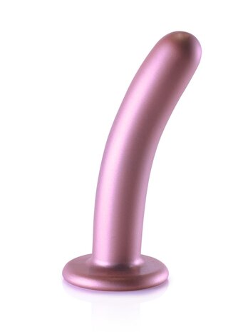 Smooth G-Spot Dildo - 6'' / 14,5 cm - Rose Gold