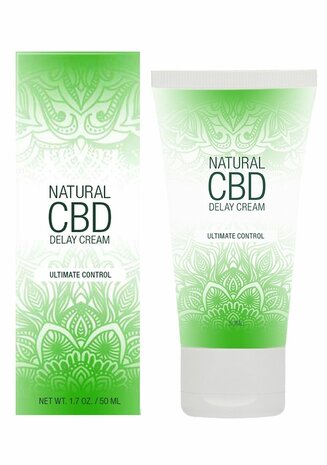 Natuurlijke CBD - Vertragingscrème - 50 ml