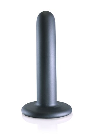 Smooth G-Spot Dildo - 5'' / 12 cm - Gun Metal