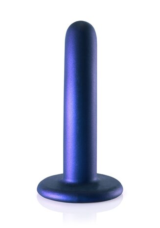 Smooth G-Spot Dildo - 5'' / 12 cm - Metallic Blue