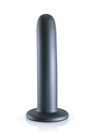 Smooth G-Spot Dildo - 6'' / 14,5 cm - Gun Metal