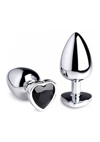Black Heart - Butt Plug - Large
