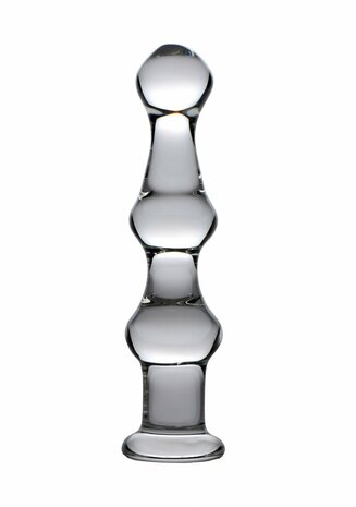 Mammoth - Glazen Dildo met 3 Bumps