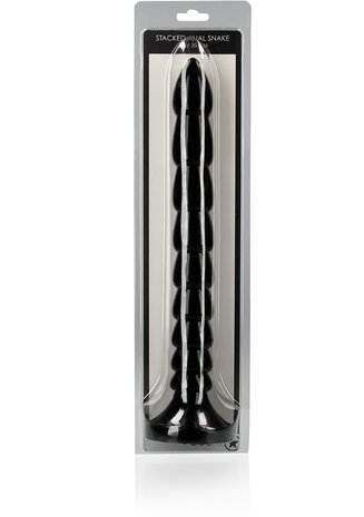 Stacked Anal Snake - 12''/ 30 cm - Black