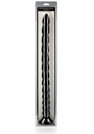 Stacked Anal Snake - 20''/ 50 cm - Black