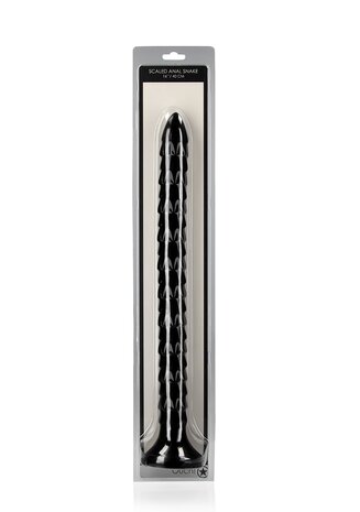 Scaled Anal Snake - 16''/ 40 cm - Black