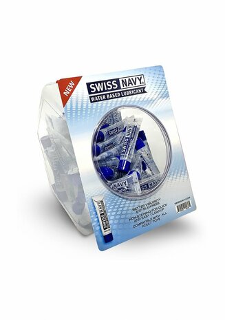 Premium - Glijmiddel op Waterbasis - Fishbowl - 50 Stuks
