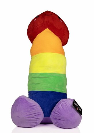 Penis Plushie  39" / 100 cm - Multicolor