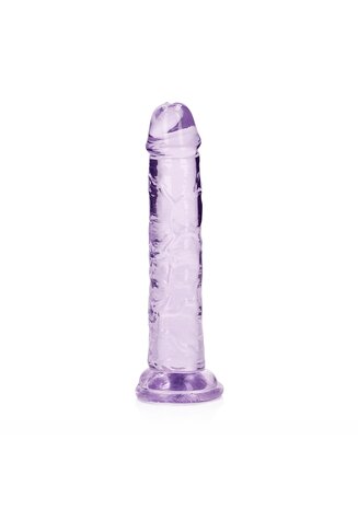 Straight Realistic Dildo Suction Cup - 6'' / 14,5 - Purple