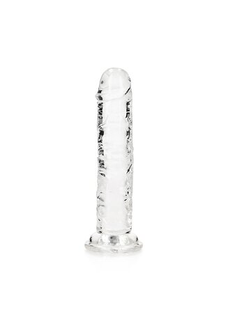 Straight Realistic Dildo Suction Cup - 6'' / 14,5 - Tra