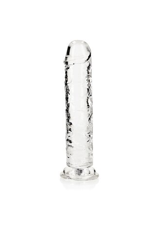 Straight Realistic Dildo Suction Cup - 8'' / 20 - Tra