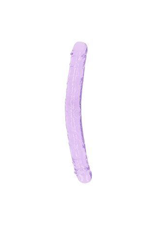 Realistic Double Dong - 13'' / 34 cm - Purple