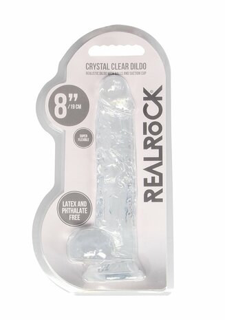 Realistische Dildo met Ballen - 19 cm