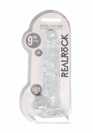 Realistische Dildo met Ballen - 23 cm
