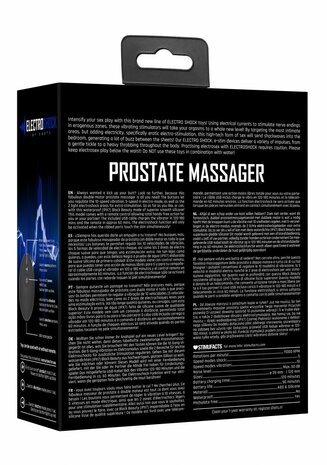 E-Stimulatie Prostaat Massager