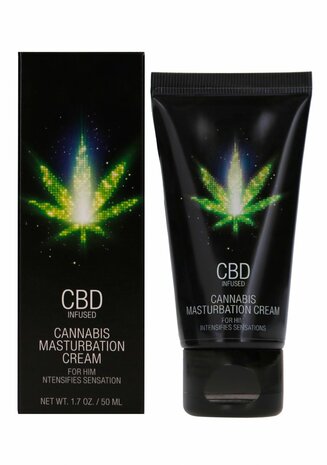 CBD Cannabis Masturbatie Crème voor Hem - 50 ml