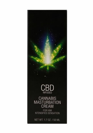 CBD Cannabis Masturbatie Crème voor Hem - 50 ml
