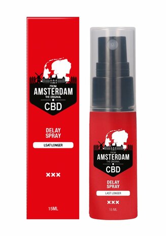 Originele CBD uit Amsterdam - Vertragende Spray - 15 ml