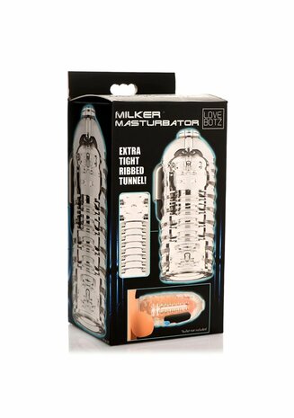 Milker TPE Masturbator - Clear