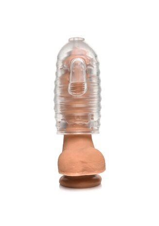 Milker TPE Masturbator - Clear