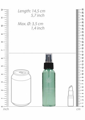 Cannabis Massage Olie - 100 ml