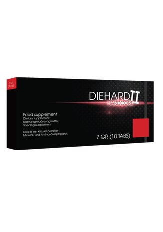Diehard II Hardcore - Stimulerende Capsules - 10 Stuks