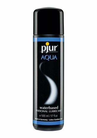 Pjur Aqua - Glijmiddel en Massagegel op Waterbasis - 500 ml