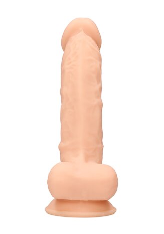 Siliconen Dildo met Ballen - 18 cm
