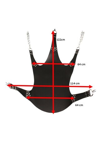 Leren Sling met 5 Punten