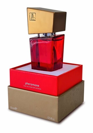 SHIATSU Pheromon Fragrance Women - Red - 15 ml