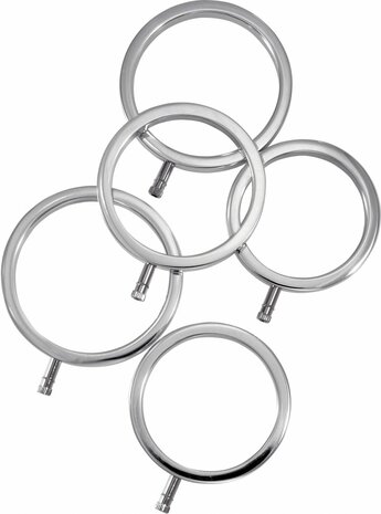 Massief Metalen Cockring Set