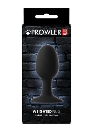 Weighted Butt Plug - Large 5.5" / 14 cm
