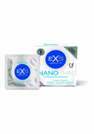 EXS Nano Thin - Condooms - 3 Stuks