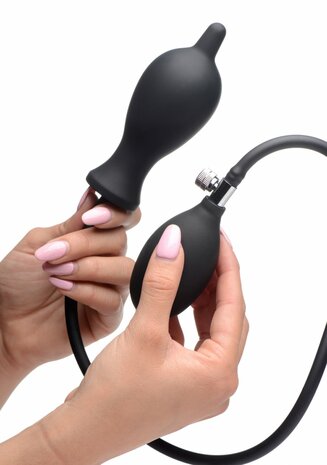 Dark Inflator - Siliconen Opblaasbare Plug