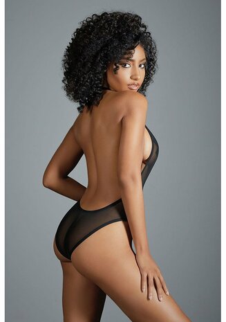 Jasmine - Doorschijnende Mesh Teddy - One Size One Size