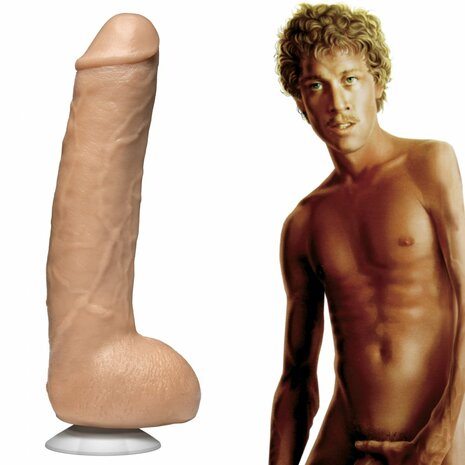 John Holmes - Realistische Dildo met Vac-U-Lock Zuignap