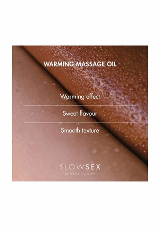 Slow Sex - Verwarmende Massage Olie - 50 ml