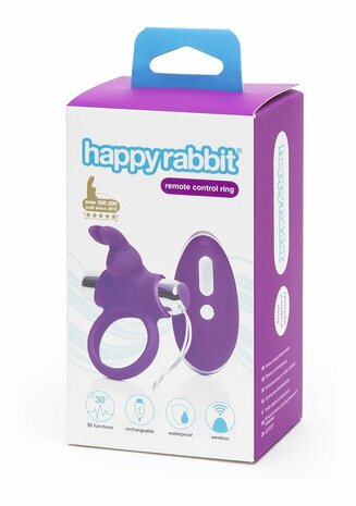 Remote Control Cock Ring - Purple