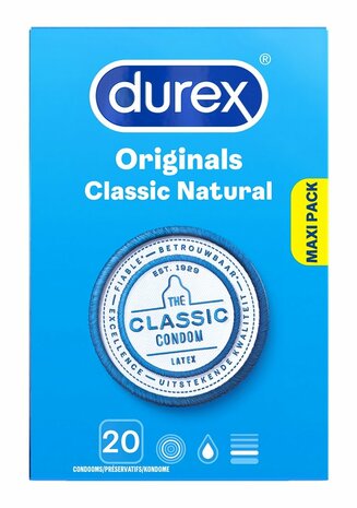 Originals Classic Natural - Kondooms - 20 Stuks