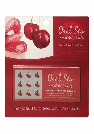 Oral Sex Scratch Tickets