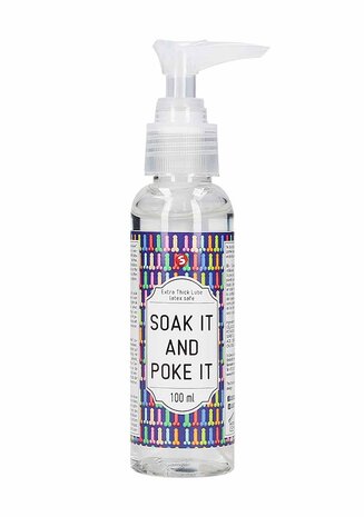 Soak It And Poke It - Extra Dik Glijmiddel - 100 ml