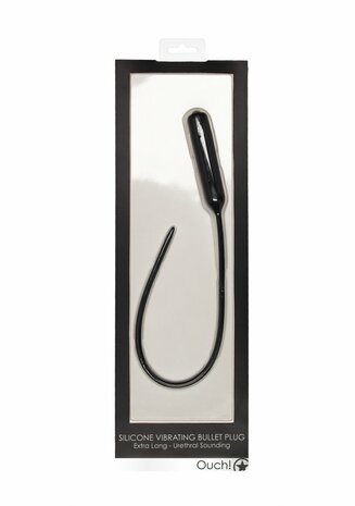 Silcone Vibrerende Kogelplug Extra Lang